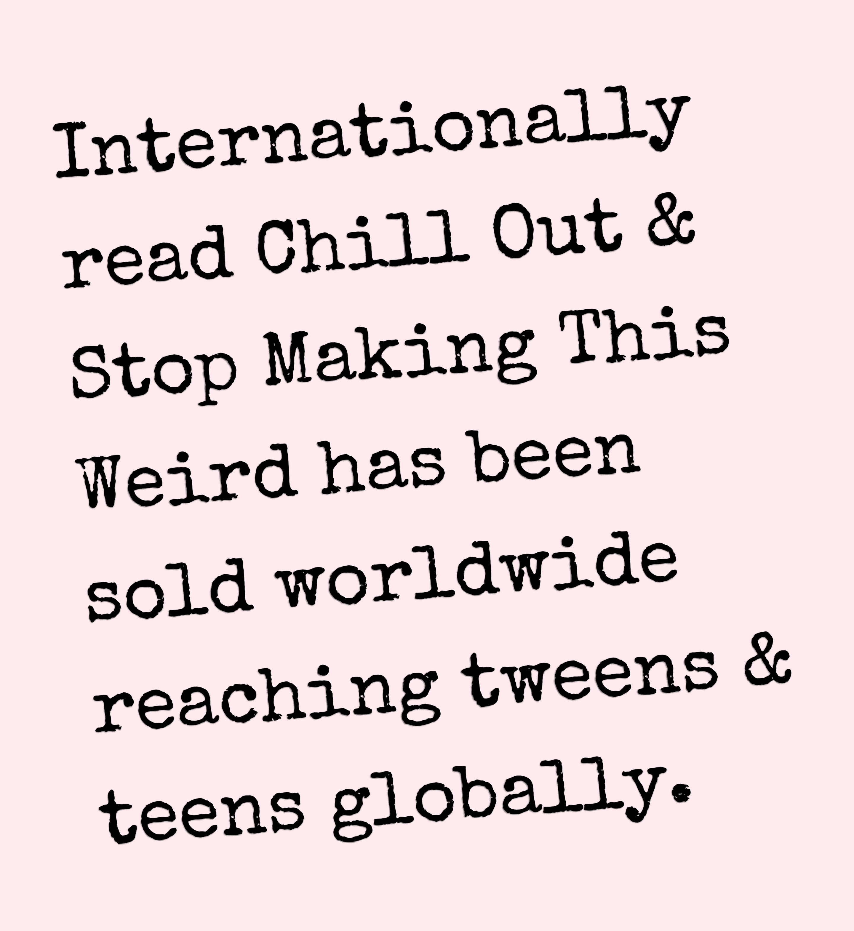 Internationally read by teens globally.